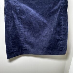 Sunday Best Aritzia Navy Corduroy Skirt
